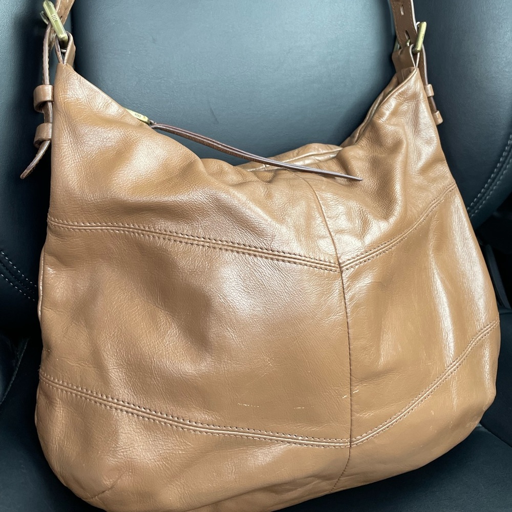 HOBO International shoulder leather bag